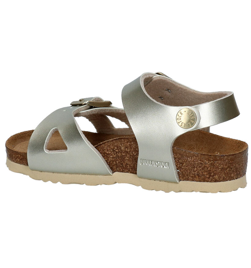 Birkenstock Rio Sandales en Rose pour filles (338101)