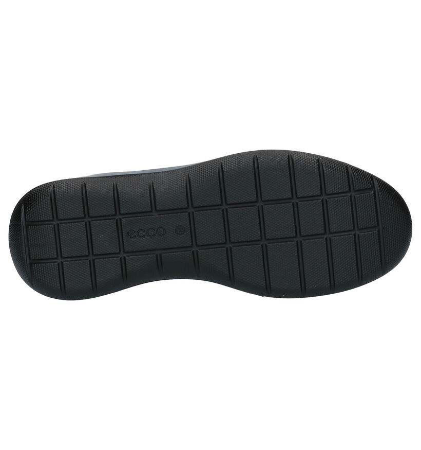 ECCO Soft 5 Chaussures à Lacets en Noir en cuir (257786)