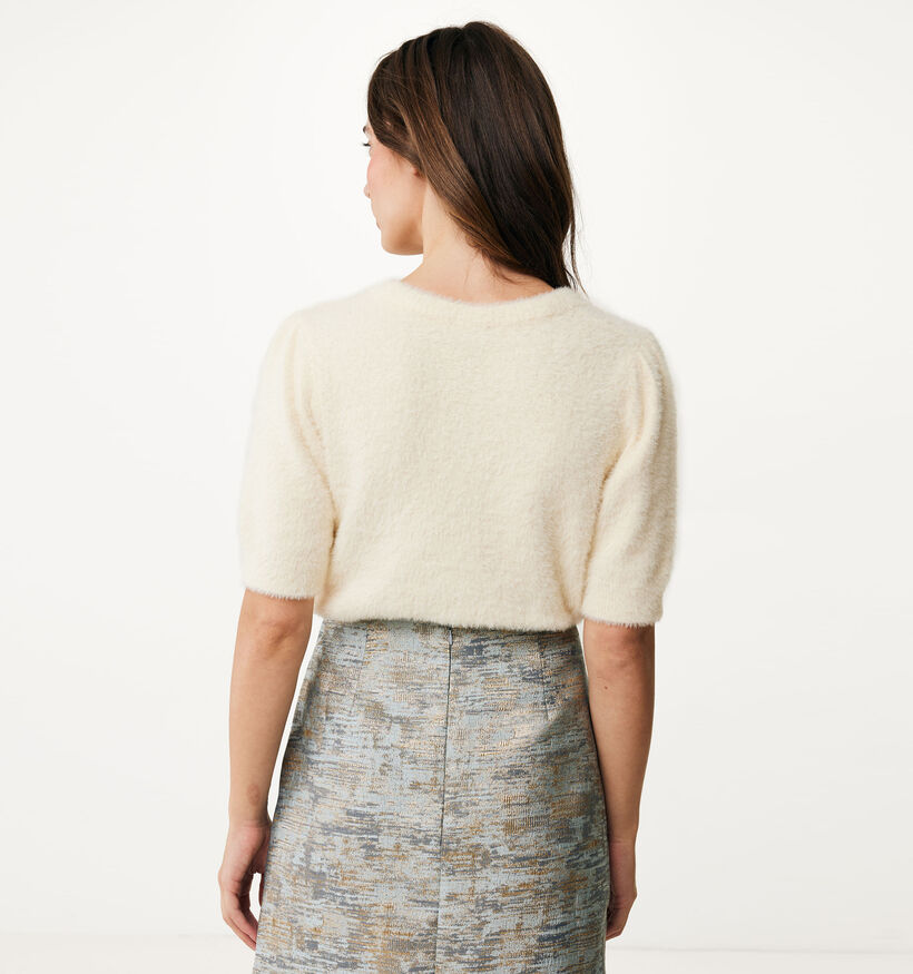 Mexx Pull duveteux en Beige pour femmes (353207)