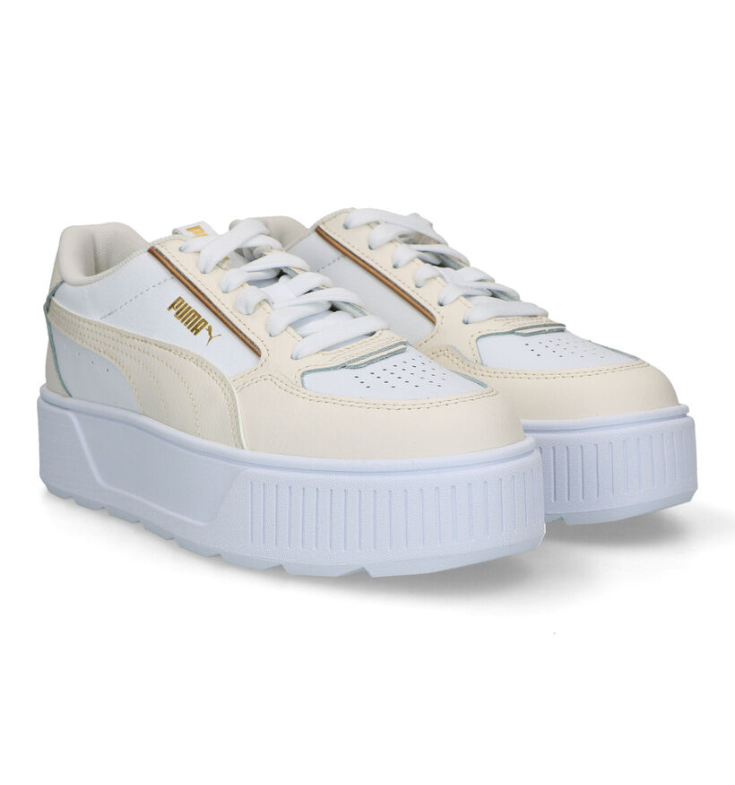 Puma Karmen Rebelle Ecru Sneakers voor dames (318655)