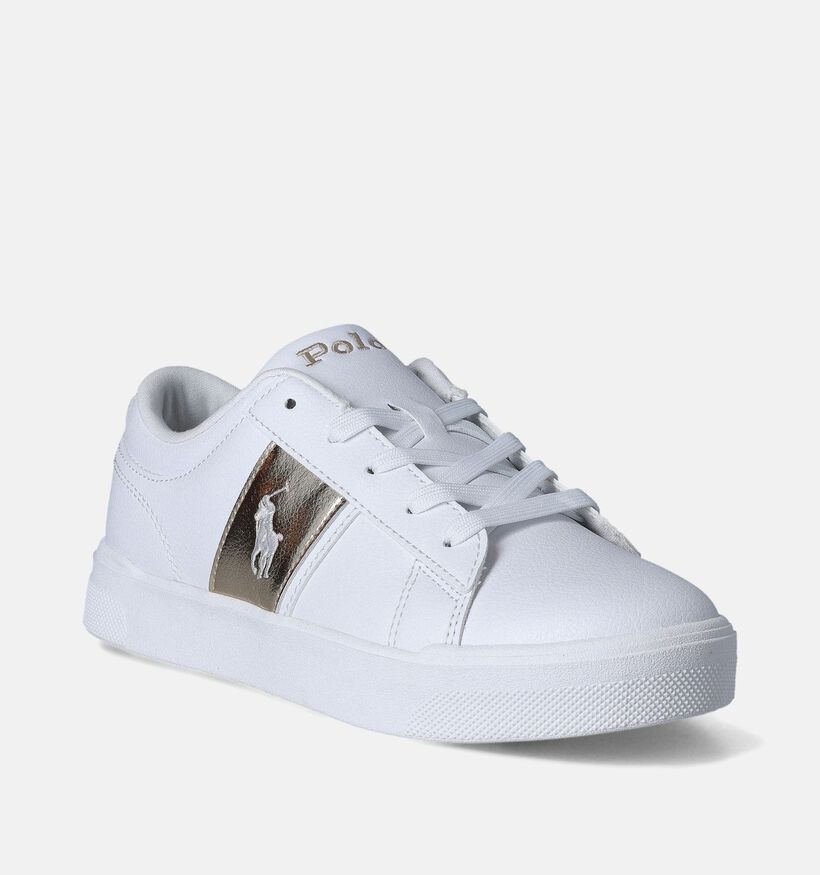 Polo Ralph Lauren Frazier Witte Sneakers voor meisjes (353506)