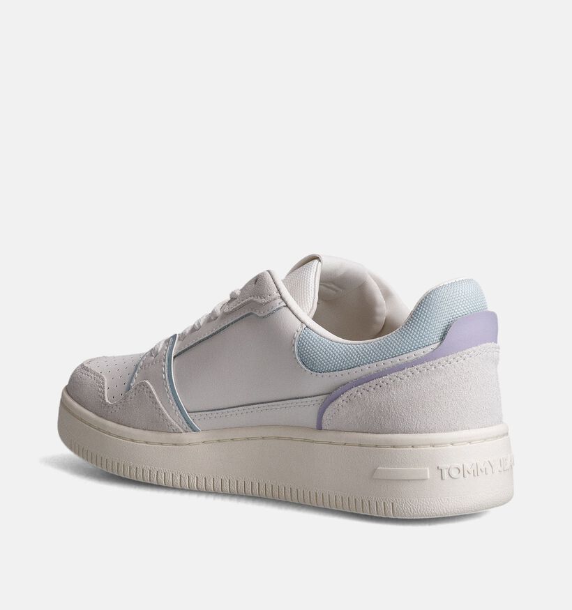 Tommy Hilfiger Tommy Jeans Retro Witte Sneakers voor dames (358701) - geschikt voor steunzolen