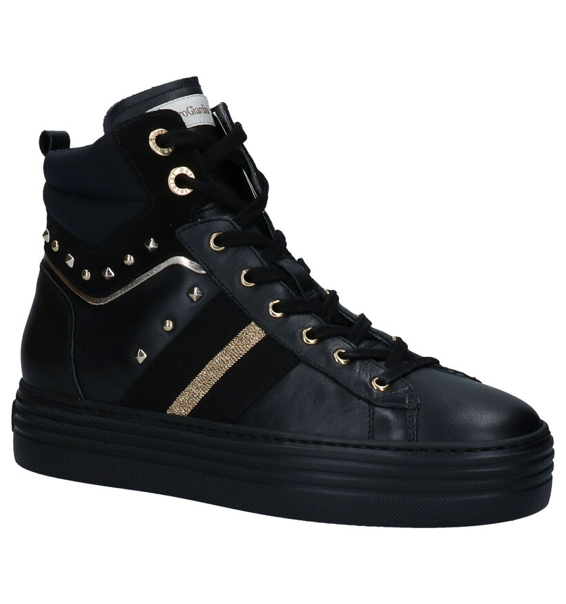 NeroGiardini Baskets montantes en Noir en cuir (296642)