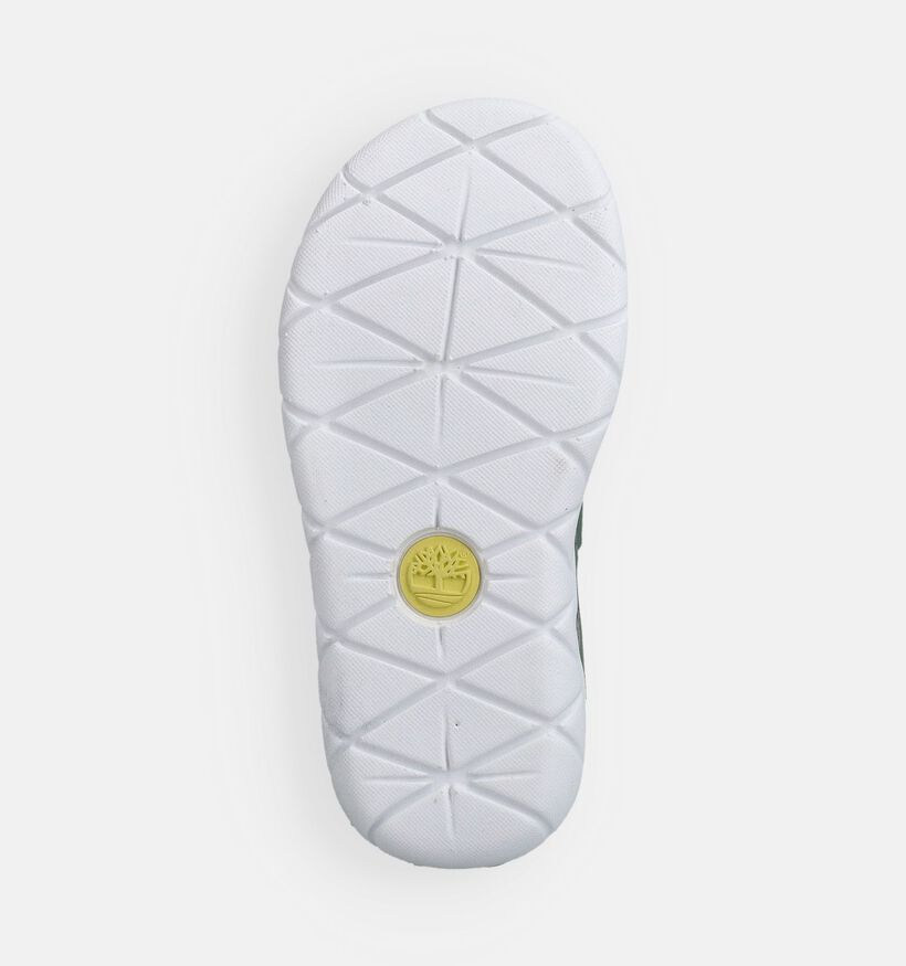 Timberland Perkins Row Backstrap Sandales en Vert pour gar&ccedil;ons (368732)