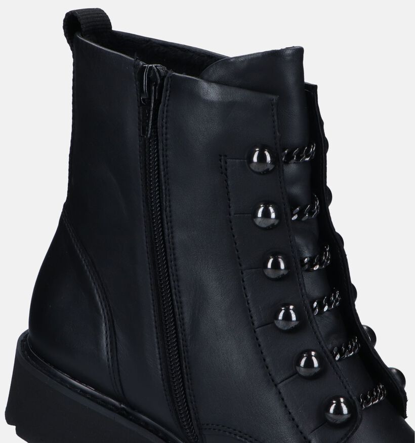 Remonte Boots à lacets en Noir pour femmes (328453)