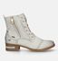 Mustang Boots à lacets en Écru pour femmes (329638)