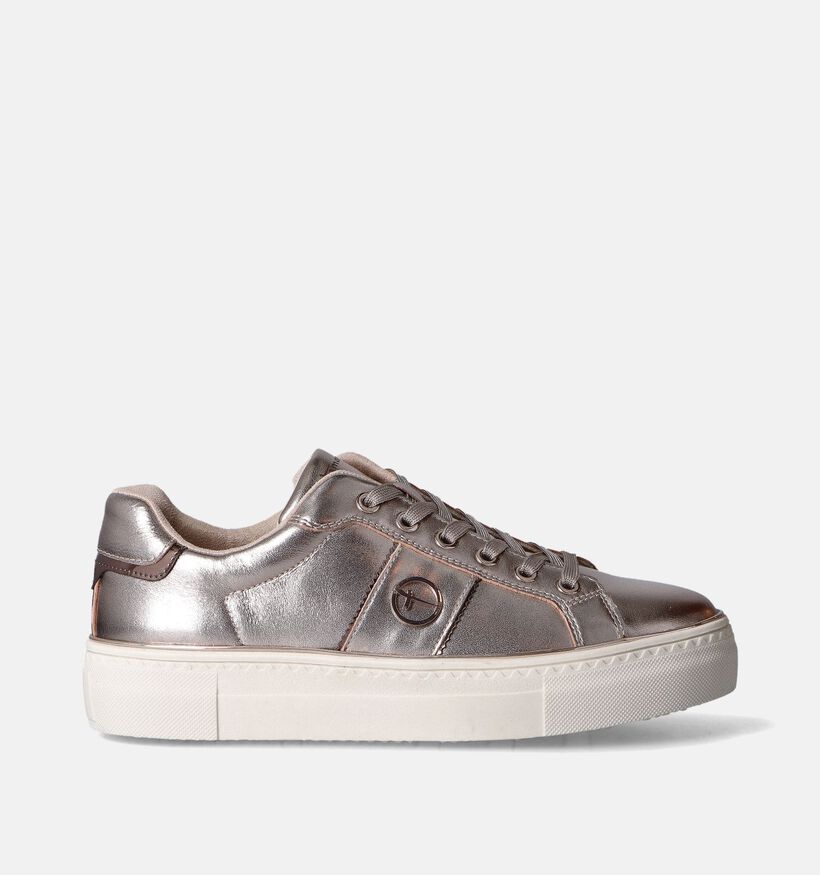 Tamaris Chaussures à lacets en Or pour femmes (351570) - pour semelles orthopédiques