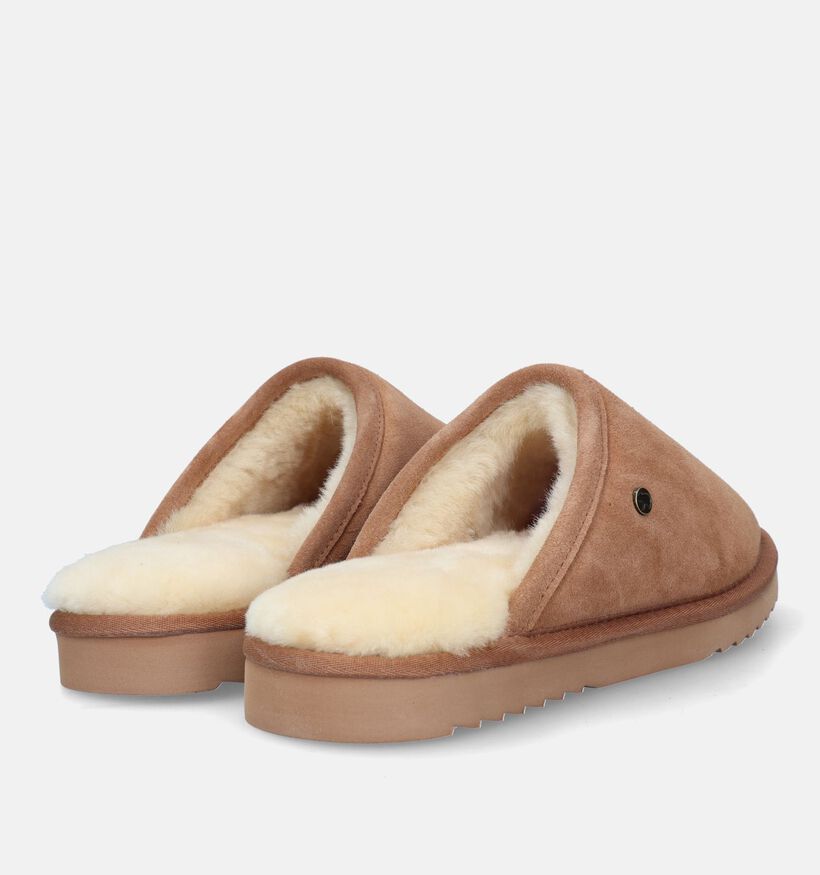 Warmbat Classic Cognac Pantoffels voor heren (346339)