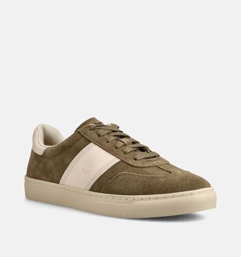 Timberland Sneakers AGA - OLIVE SUEDE W NATURAL