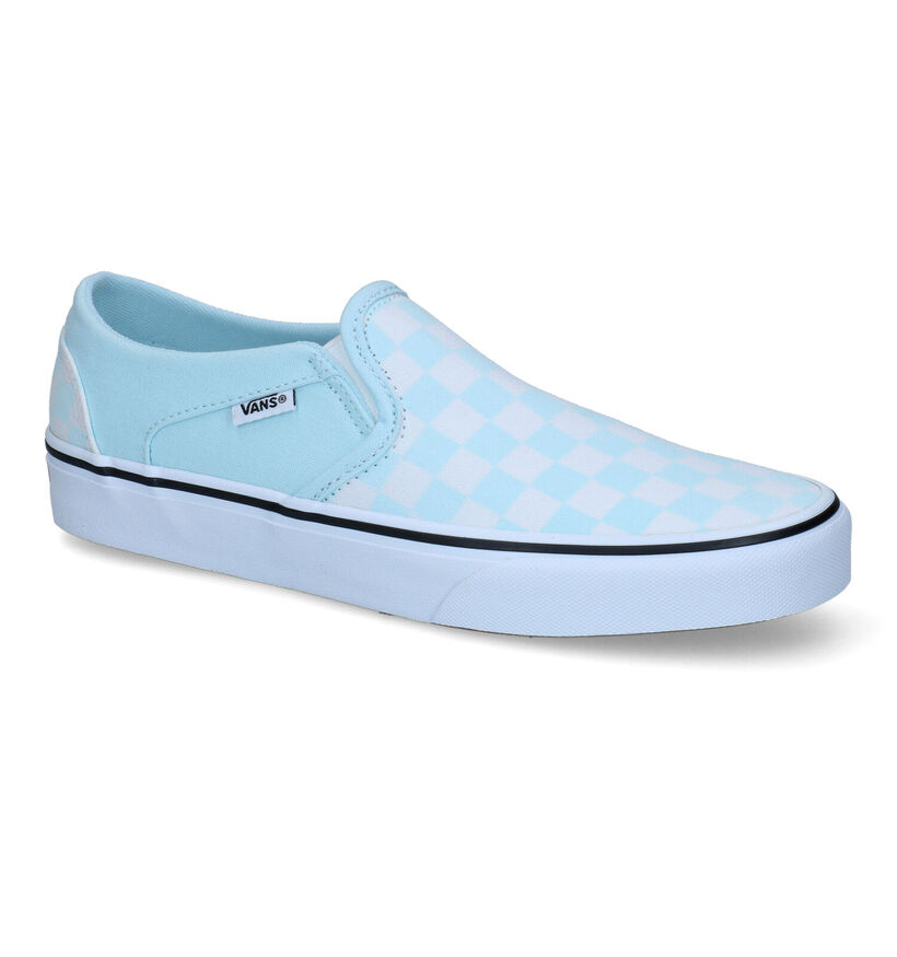 Vans Asher Baskets en Bleu pour femmes (303187)