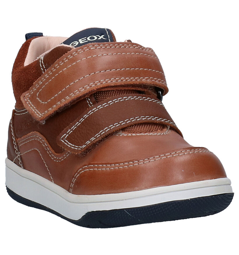 Geox Cognac Bottines in kunstleer (278316)