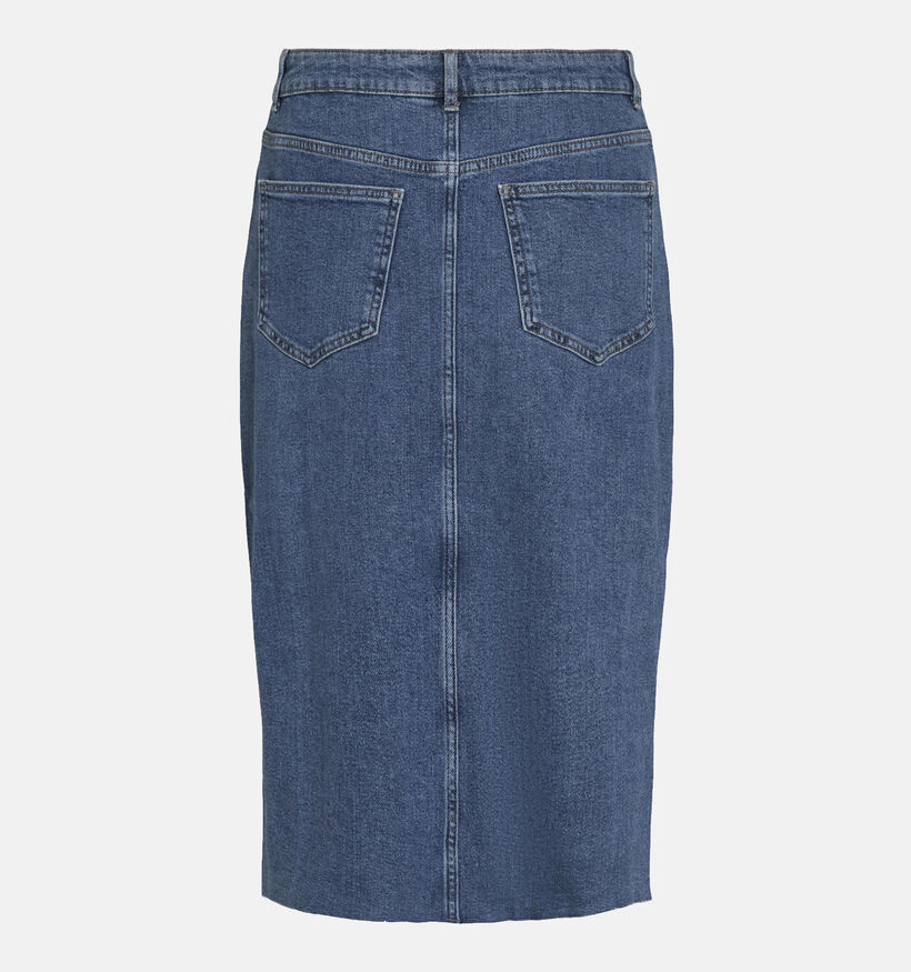 Vila Sol Jupe en jeans en Bleu pour femmes (335007)