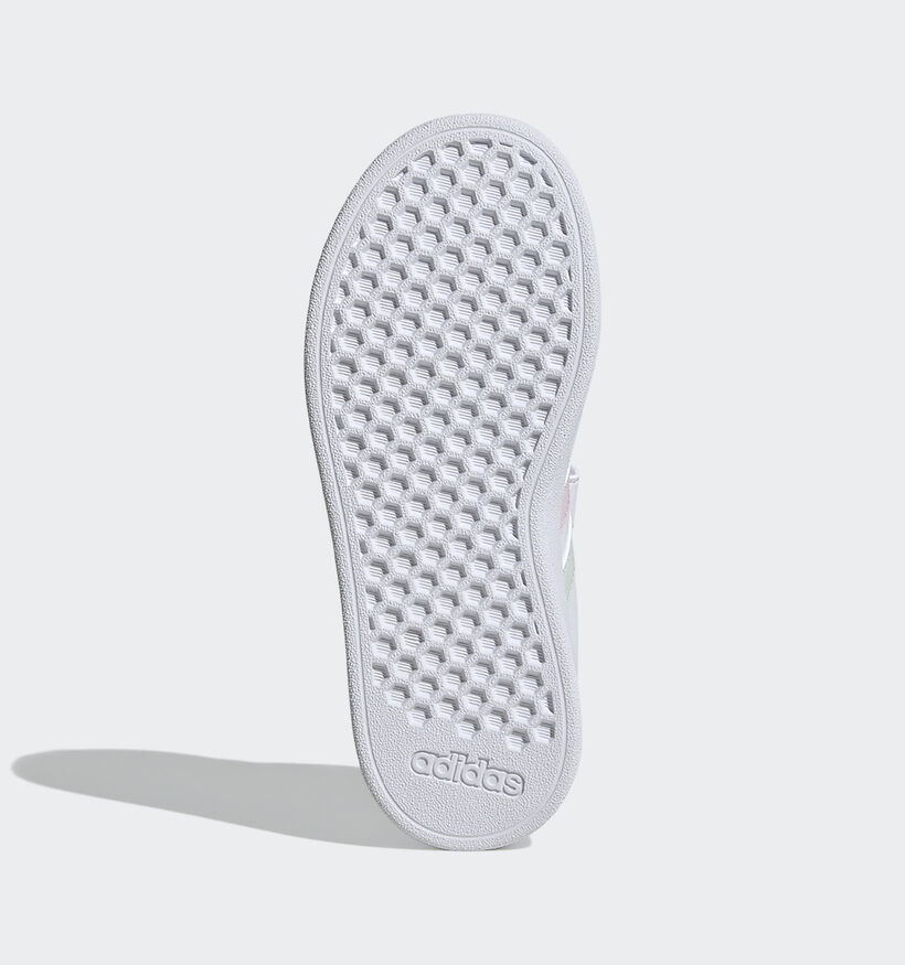 adidas Grand Court 2.0 Witte Sneakers voor meisjes (350243) - geschikt voor steunzolen