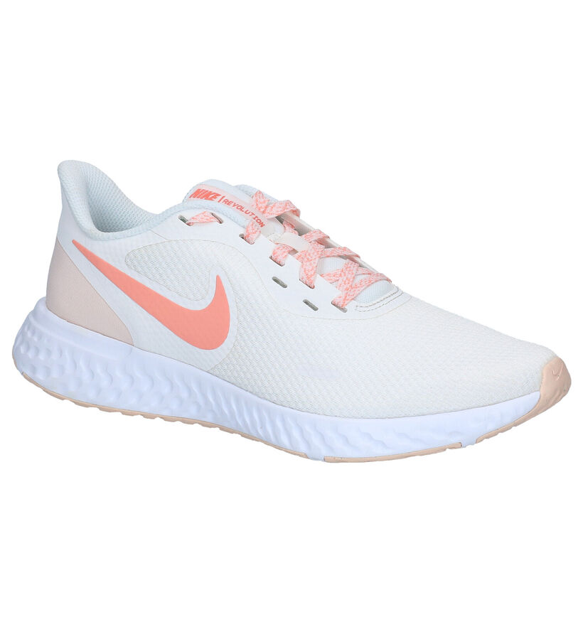 Nike Revolution 5 Zwarte Sneakers in kunstleer (290920)