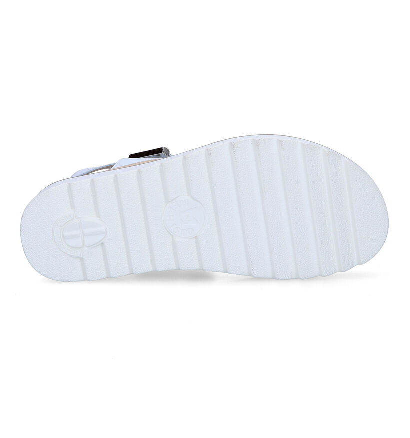 Mephisto Dominica Sandales avec talon compensé en Blanc pour femmes (354278)