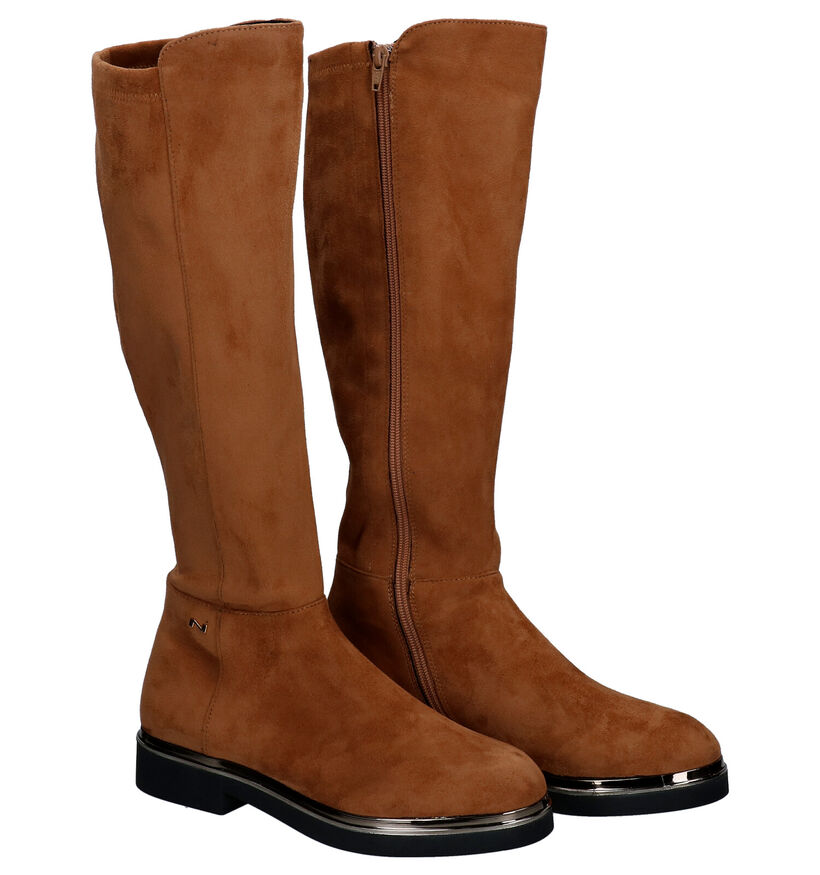 Nathan-Baume Bottes hautes en Beige pour femmes (297779)