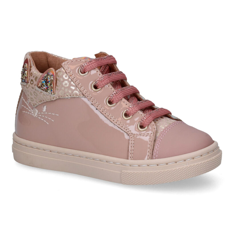 FR by Romagnoli Chaussures pour bébé en Rose en verni (314518)