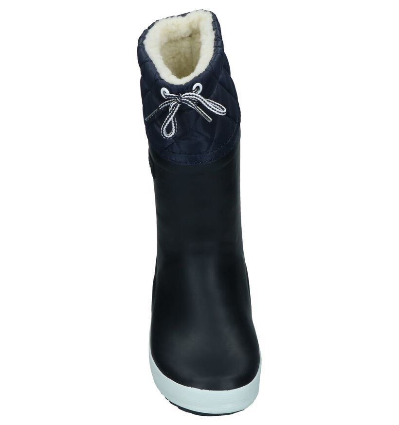 Aigle Giboulee Bottes de pluie en Bleu pour filles, garçons (124209) - pour semelles orthopédiques