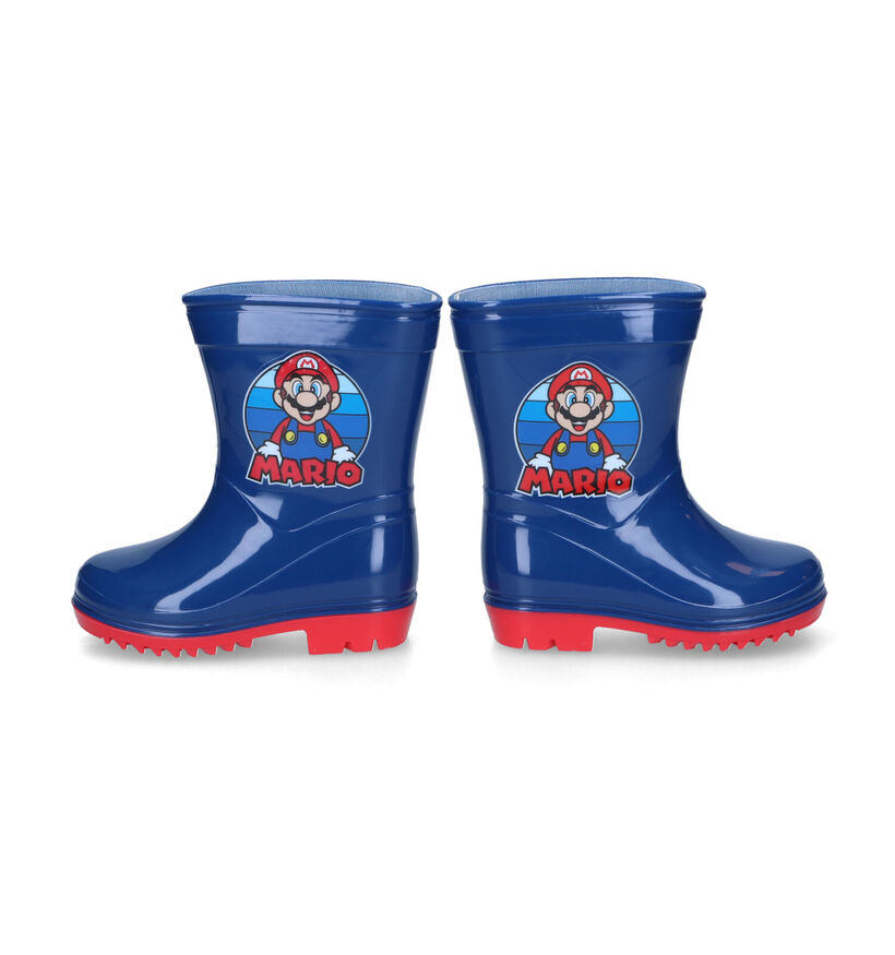 Super Mario Bottes de pluie en Bleu en synthétique (313818)