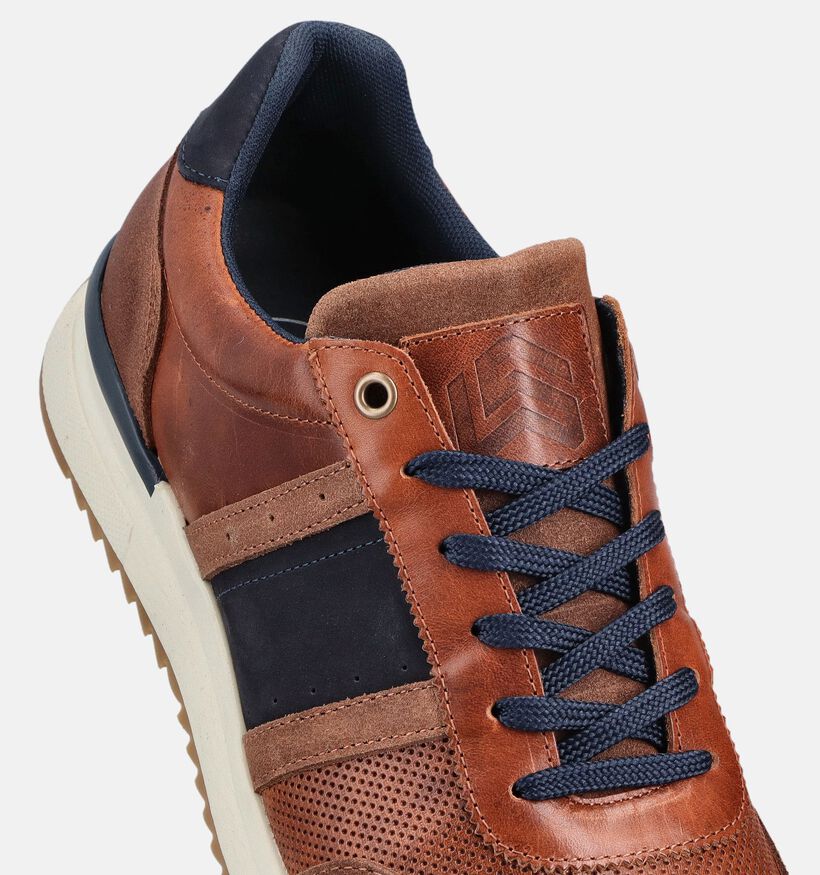 La Strada Cognac Veterschoenen voor heren (373540) - geschikt voor steunzolen