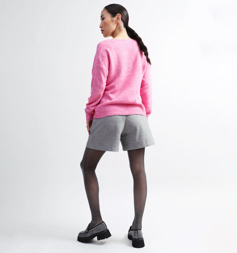 JDY Elanora Paarse Trui met V-hals voor dames (344159)