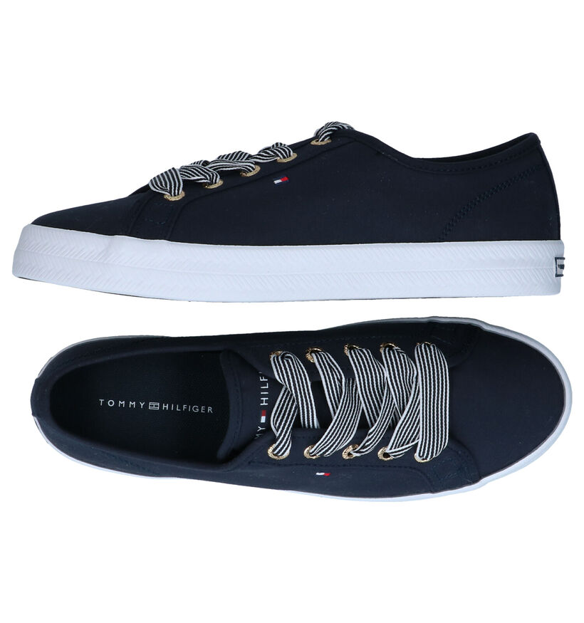 Tommy Hilfiger Essentiel Nautical Witte Sneakers voor dames (303968)