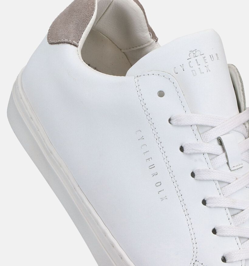 Cycleur de Luxe Fifty-One Witte Veterschoenen voor heren (370022) - geschikt voor steunzolen