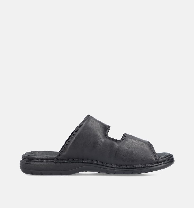 Rieker Zwarte Slippers voor heren (354826)