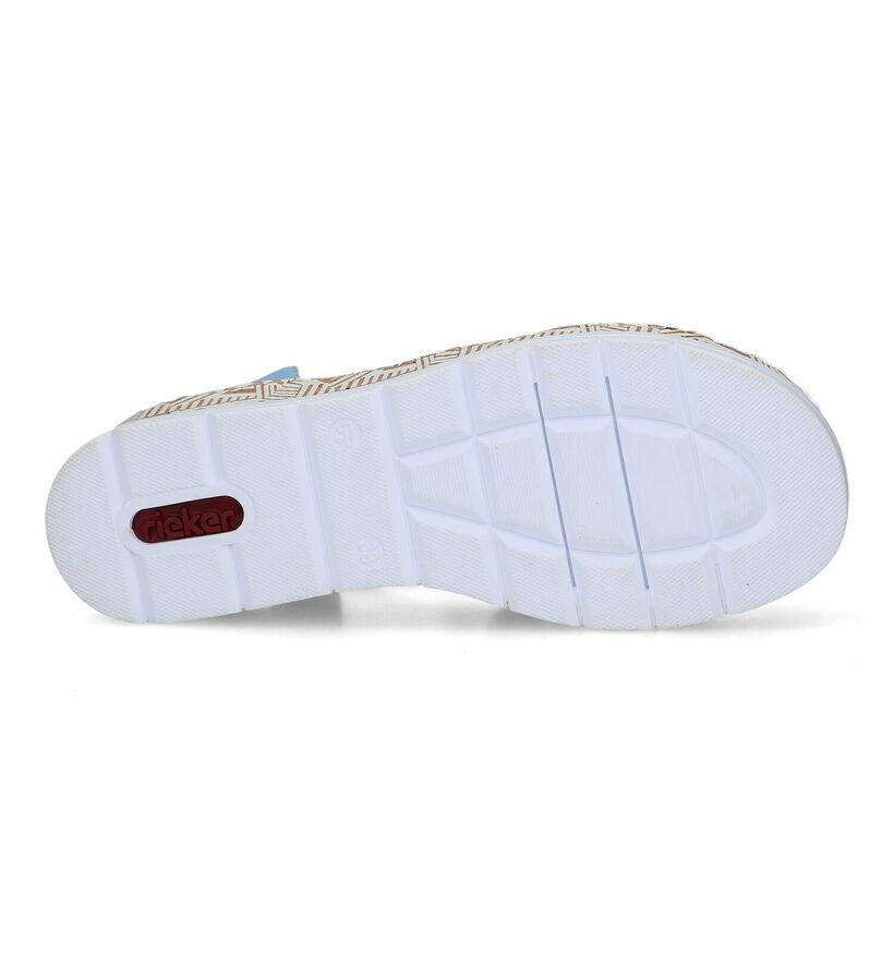 Rieker Blauwe Sandalen voor dames (323631)