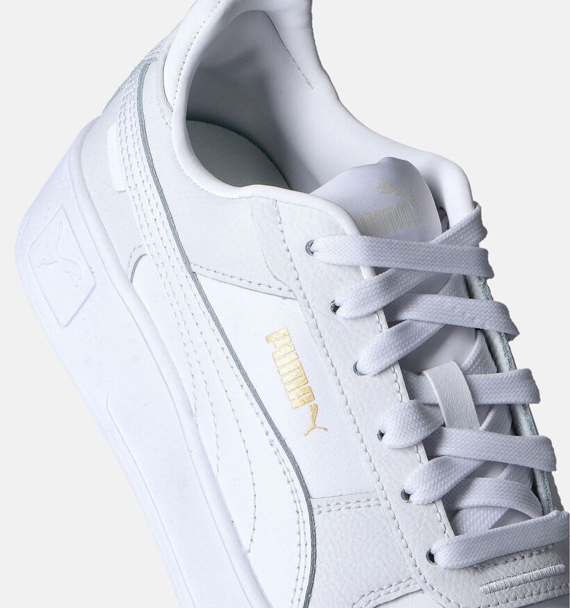 Puma Carina Street Baskets en Blanc pour femmes (350404) - pour semelles orthopédiques