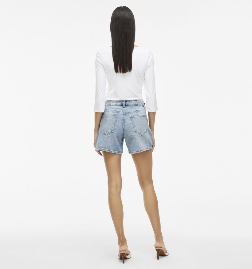 Vila Jaf Short en Bleu pour femmes (368120)