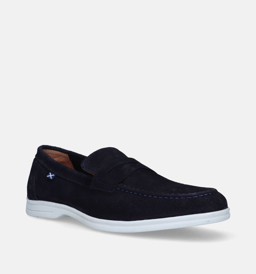 Scapa Astro Mocassins en Bleu pour hommes (340672)