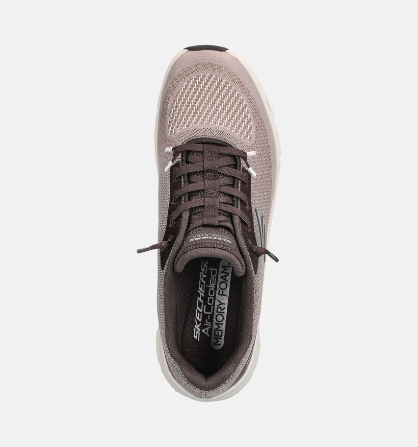 Skechers Glide Step Pro Soft Mirage Bruine Sneakers voor dames (376916)