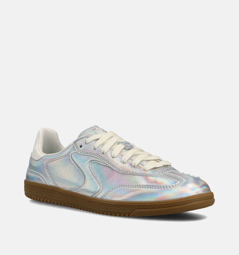 Skechers Hotshot Zilveren Sneakers Holographic voor dames (359732) - geschikt voor steunzolen