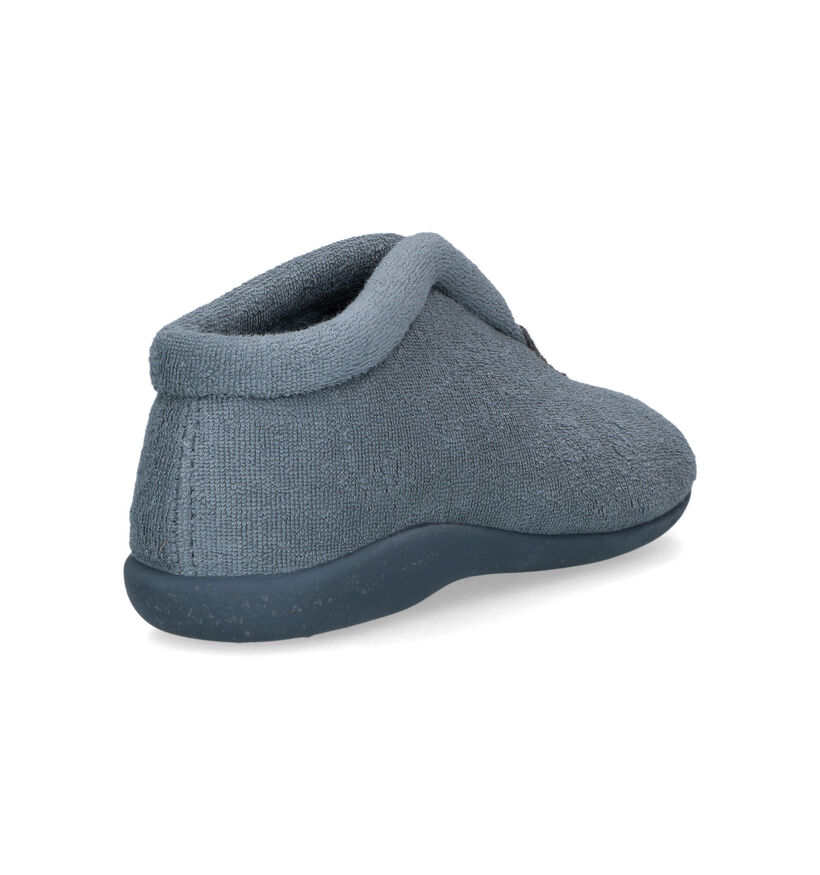 Hush Puppies Oisim Pantouffles en Bleu pour femmes (340751)