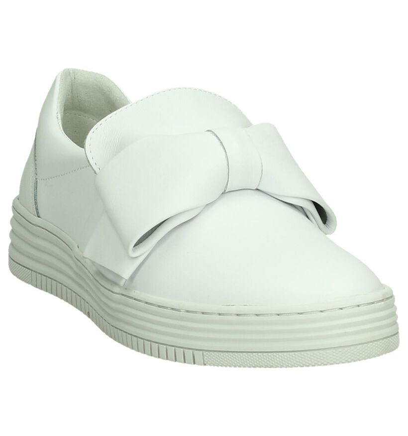 Witte Slip-On Sneaker Bullboxer met Strik, , pdp
