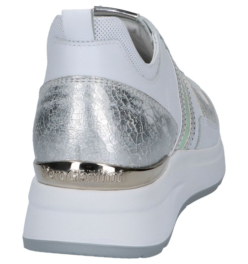 Witte Geklede Sneakers NeroGiardini in kunstleer (240763)