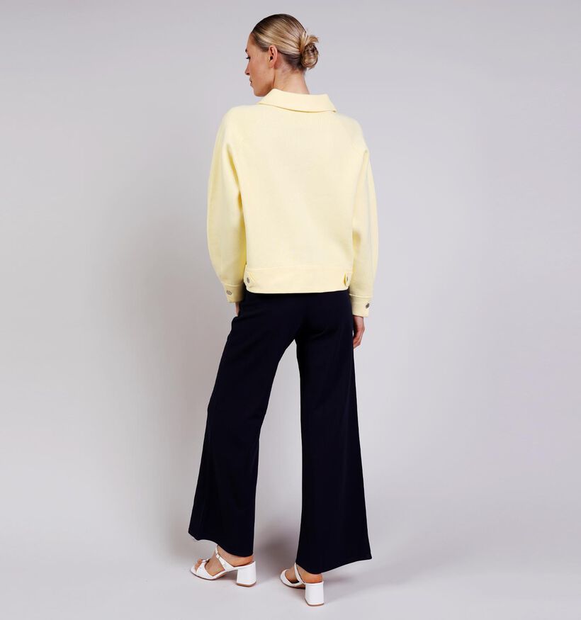 Ador&eacute; Nerina Manteau court en Jaune pour femmes (376742)