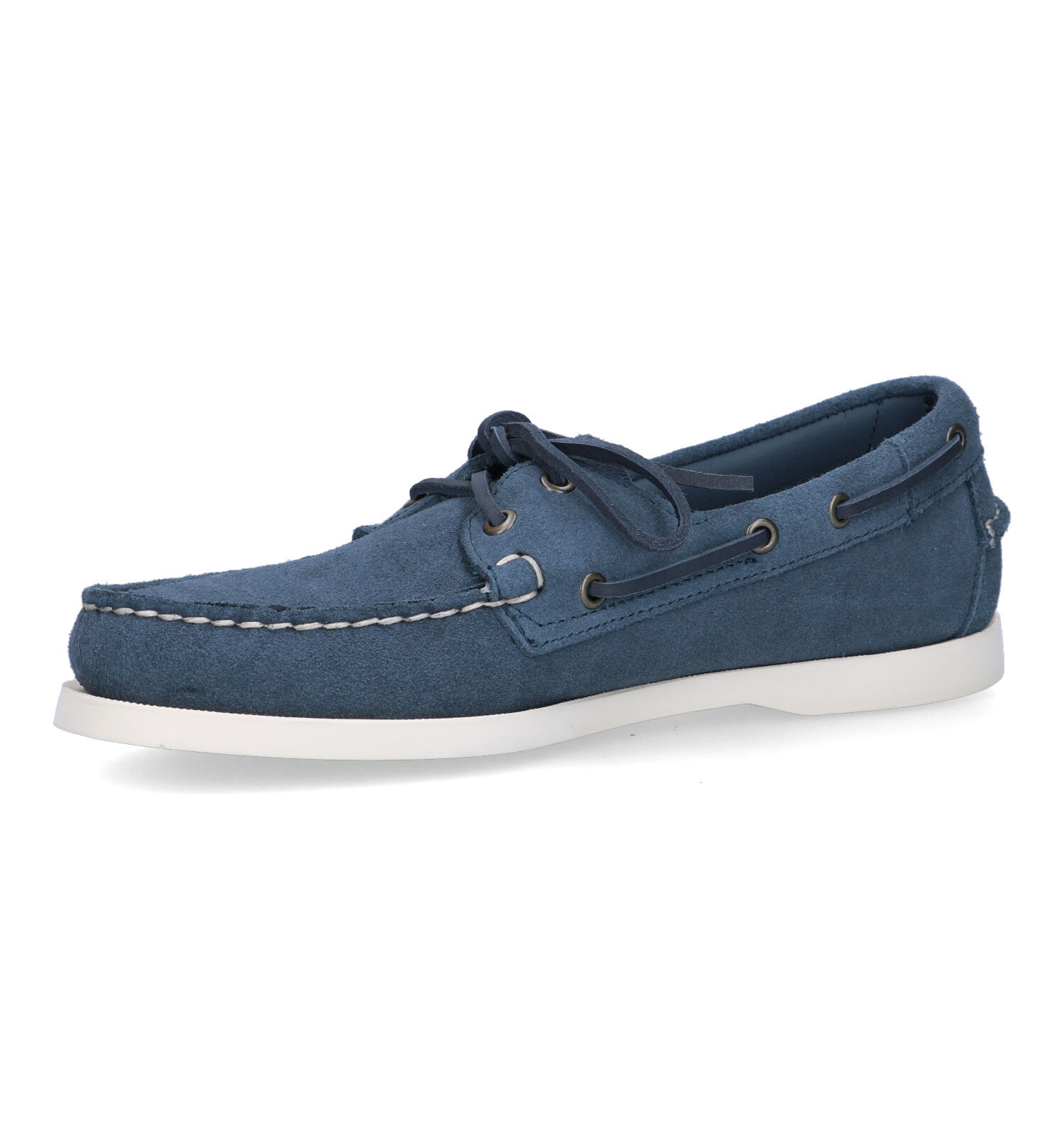 Blauwe bootschoenen sales