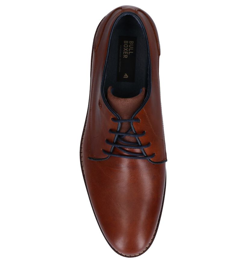 Bullboxer Chaussures habillées en Cognac en cuir (260614)