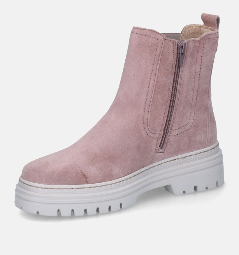 Gabor Best Fitting Roze Chelsea Boots voor dames (316918) - geschikt voor steunzolen