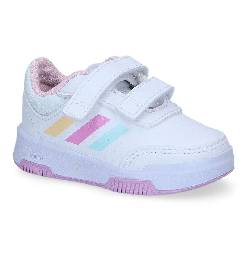 adidas Tensaur Sport 2.0 CF Witte Babysneakers voor meisjes (334702)