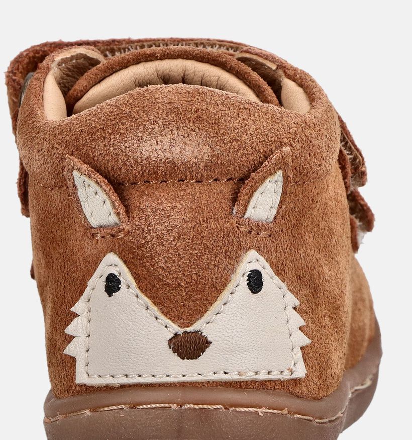 Milo & Mila Baskets montantes en Cognac pour filles (379058)