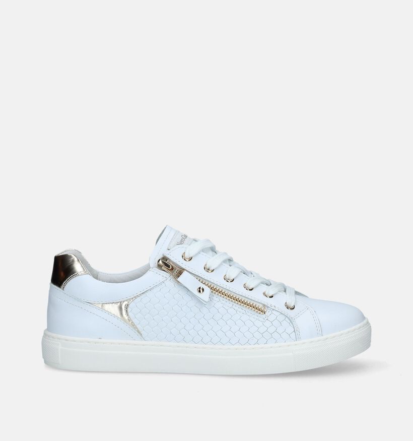 NeroGiardini Witte Sneakers voor dames (337175) - geschikt voor steunzolen