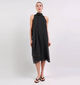 JDY Polka Halterneck Robe mi-longue en Noir/Blanc pour femmes (373901)