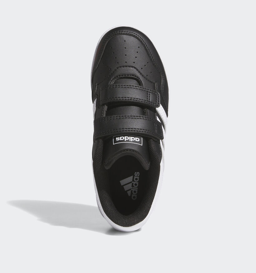 adidas Hoops 4.0 Zwarte Sneakers voor jongens, meisjes (362468)