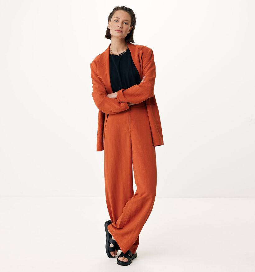 Mexx Pantalon Large en Orange (324101)