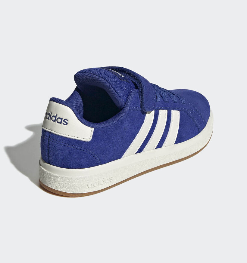 adidas GRAND COURT 00s Blauw/Witte Sneakers voor jongens, meisjes (359658) - geschikt voor steunzolen