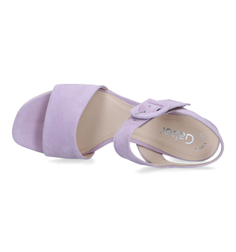 Gabor Best Fitting Sandales en Lilas pour femmes (323204)