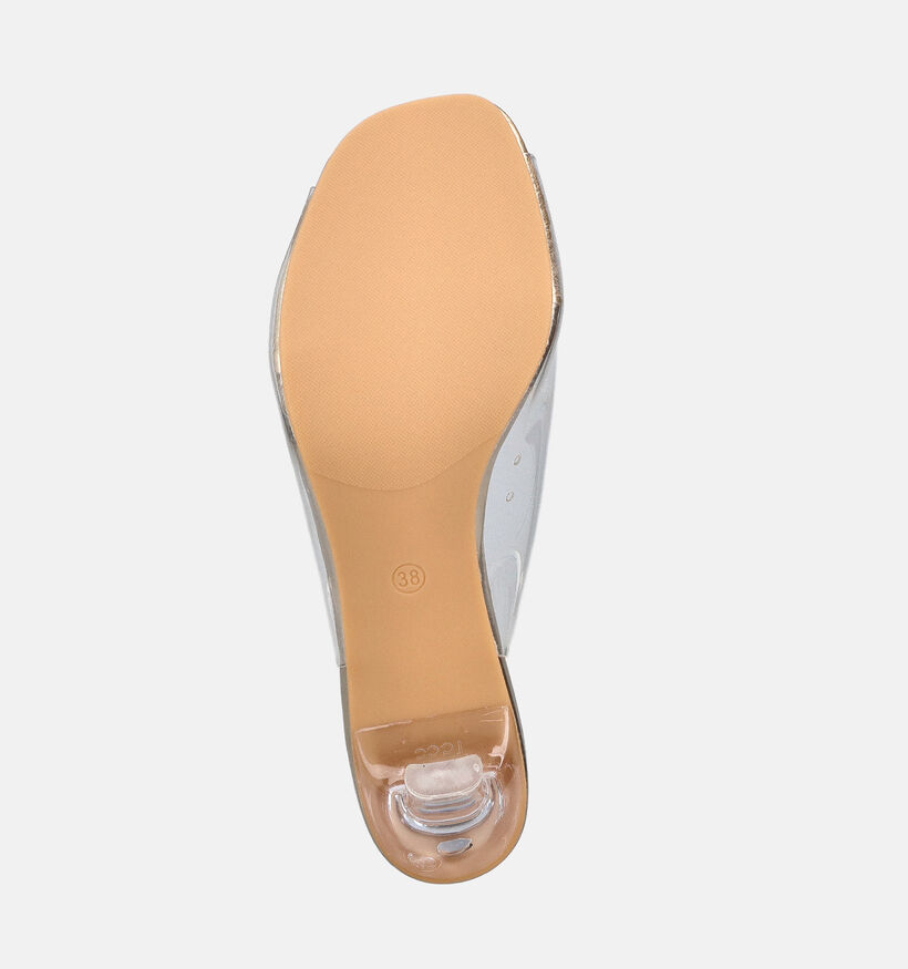 Laura Vita Mira Escarpins en Or/Transparent pour femmes (373196)